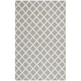 thumbnail image 1 of Safavieh Cambridge 8' X 10' Hand Tufted Wool Rug in Silver and Ivory, 1 of 5