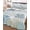 Blue Teal, variant on Quilt King Size Bedding Set, Sea Turtle Coastal Reversible Summer Quilt 3 Pieces, Nautical Summer Beach Starfish Coral Shell Lightweight Bedspreads Coverlets with 2 Pillow Shams for All Seasons