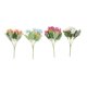 thumbnail image 1 of Ramo de flores artificiales de 4 piezas, suministros para arreglos florales, decoración de ramos de boda, 1 of 6