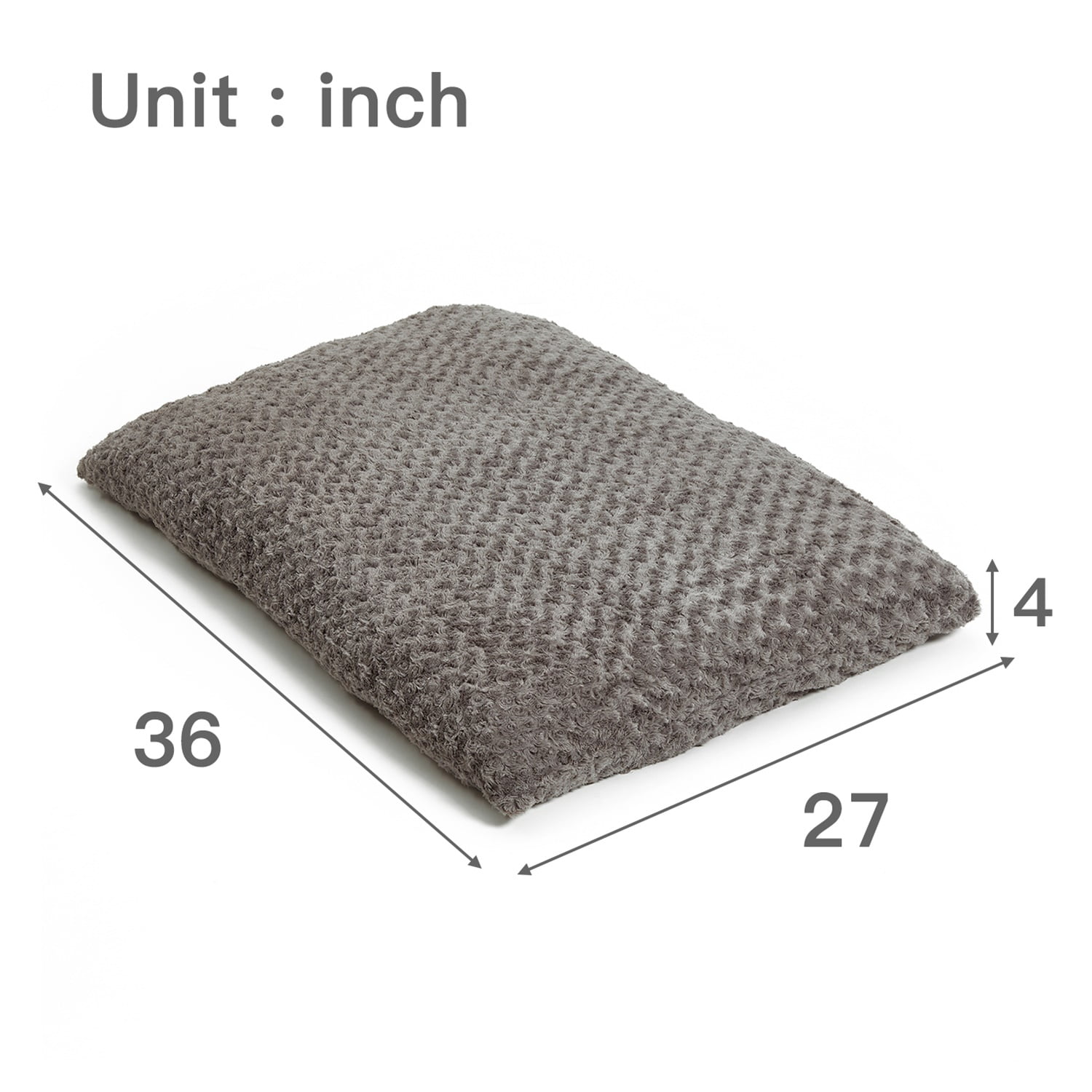 Pefilos 35"x25" Orthopedic Dog Bed for Medium Dogs and Cats, Waterproof Dog Sofa Beds, Supportive Foam Pet Couch Bed with Removable Washable Cover, Gray Pefilos 35"x25" Orthopedic Dog Bed for Medium Dogs and Cats, Waterproof Dog Sofa Beds, Supportive Foam Pet Couch Bed with Removable Washable Cover, Gray