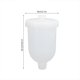 thumbnail image 4 of 300ml Upper Plastic Spray Guns Cup Replacement Pot Container with 15mm Female Thread Connector, 4 of 4