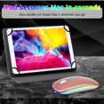 thumbnail image 5 of 2.4GHz & Bluetooth Mouse, Rechargeable Wireless LED Mouse for Lenovo Tab K10 ALso Compatible with TV / Laptop / PC / Mac / iPad pro / Computer / Tablet / Android - Onyx Black, 5 of 7