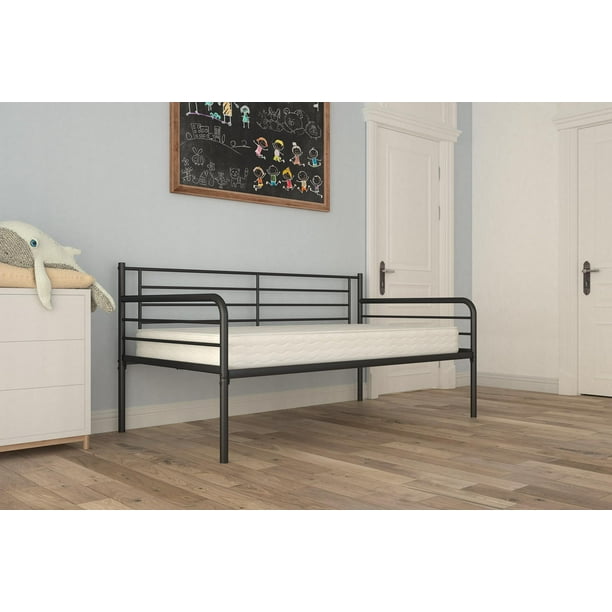 Dhp Twin Metal Daybed With Mattress Multiple Colors Walmart Com Walmart Com