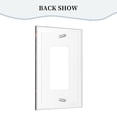 thumbnail image 4 of Panel de interruptores con marco romano de cuero simple de Browns Switching Lights Panel de pared Interruptor de luz simple, doble o con tirador, 4 of 8
