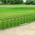 thumbnail image 4 of 38 in. X 13 in. No-Dig Metal Garden Decorative Fence, Garden Fence (15 Pack), 4 of 5