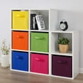 thumbnail image 5 of ​​​​​​​​WERSEON Cube Storage Bins, 11 Inch Collapsible Storage Cube Organizer with Handle, Foldable Fabric Shelf Basket for Toys, Books, Clothes, 6-Pack, 5 of 16