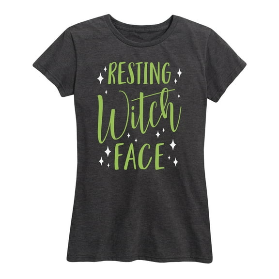 Instant Message - Resting Witch Face - Women's Short Sleeve Graphic T-Shirt