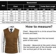 thumbnail image 4 of COOFANDY Mens V Neck Sweater Vest Knitted Sleeveless Solid Casual Lightweight Pullover Vest, 4 of 5
