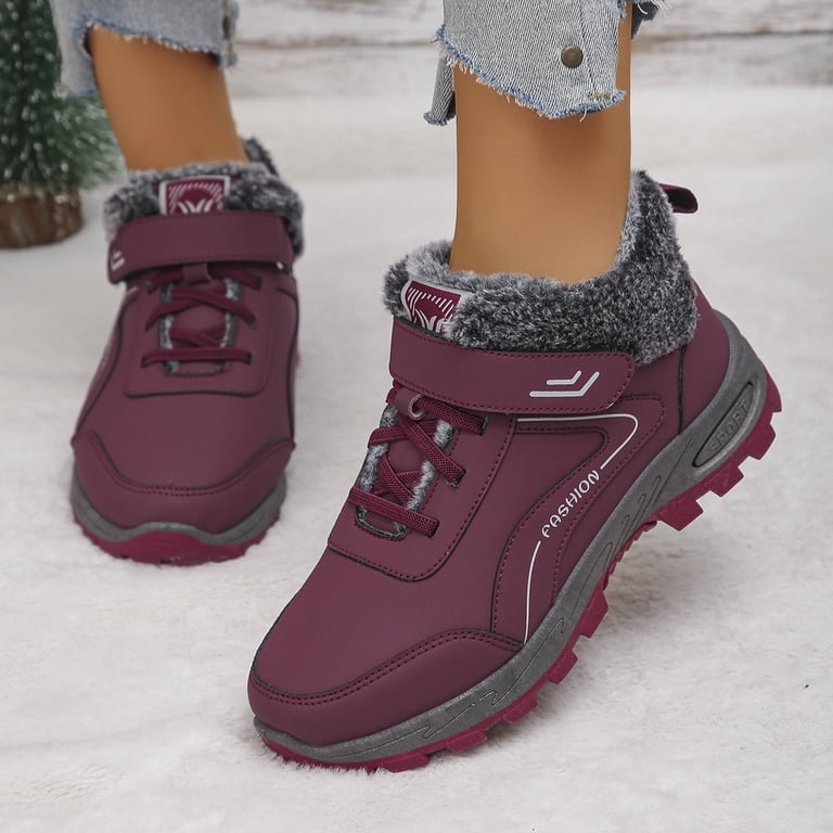 Orthopedic Winter Boots For Men & Women - Waterproof Hiking Work Boots Non-Slip