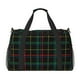thumbnail image 1 of Balery Buffalo Plaid Dark Green Bolsa de Gimnasio para Mujeres, Bolsa de Viaje con Bolsillo Húmedo, Bolsa de Fin de Semana para Mujeres, Bolsa de Viaje Resistente al Agua, 1 of 7