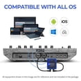 thumbnail image 4 of CME WIDI Jack - Bluetooth MIDI Interface for TRS/DIN MIDI Devices - Ultra-Low 3m Latency, 4 of 7