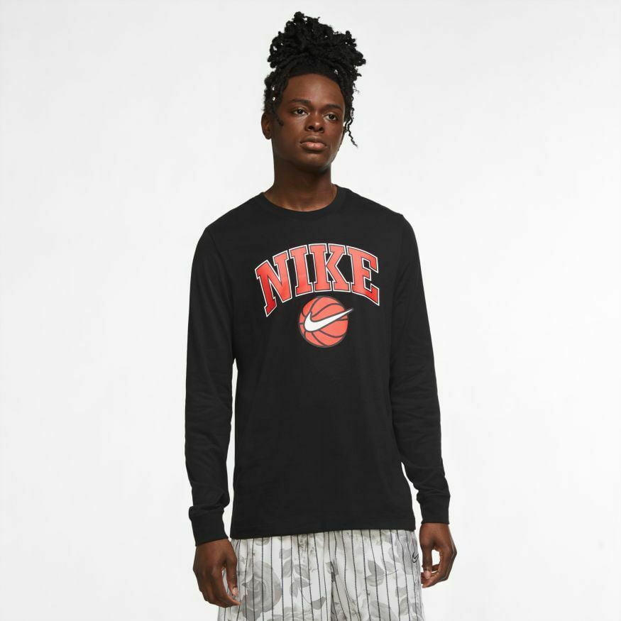 nike basketball long sleeve shirt
