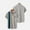 Gray, variant on ALLLIST Collared Men Shirts Hawaiian Short Sleeve Button Down Shirts Black Casual Clothing for Men