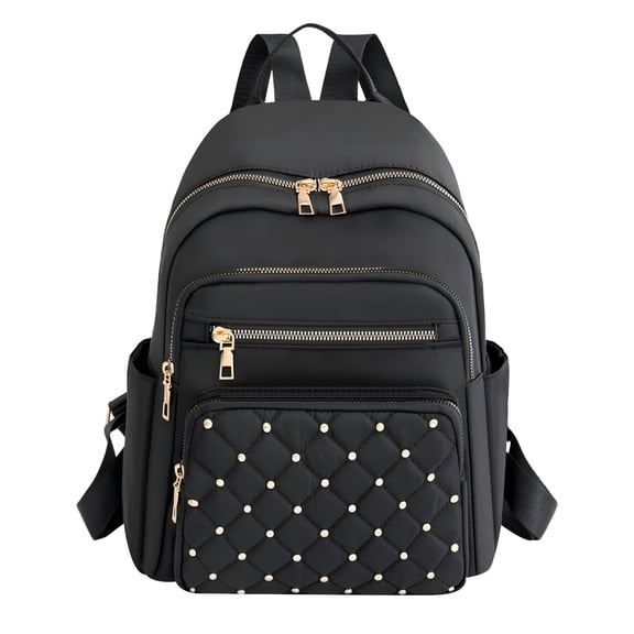 GASTROPOD Rhinestones Mini Backpack for Women Leather Trendy Daypack Purse Shoulder Bag Small Casual Daily Backpack