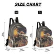 thumbnail image 2 of FORMRS Mini Backpack Purse for Women Travel Daypack Casual Shoulder Bag, Colorful Skeleton with Cloud, 2 of 7