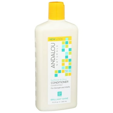 Andalou Naturals Sunflower & Citrus Conditioner, Brilliant Shine, 11.5 Oz