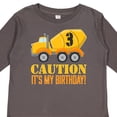 thumbnail image 4 of Inktastic 3rd Birthday Construction Truck, Cement Mixer 3 Years Old Boys Long Sleeve Toddler T-Shirt, 4 of 5
