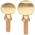thumbnail image 1 of Luxshiny Saxophone Neck Screws 2Pcs Copper Golden for Tightening Screws, 1 of 7