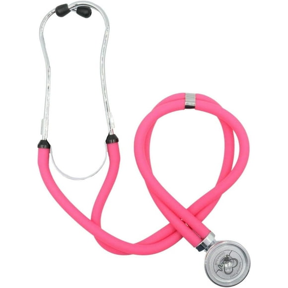 Estetoscopio Medimetrics DR RP Doble Diafragma Rosa Impacto 5765-S