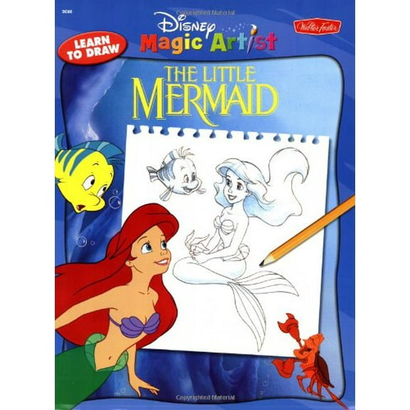 Pre-Owned Disney's How to Draw the Little Mermaid (Disney's Classic Character) (Paperback) 156010161X 9781560101611