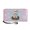 Christmas Bunny, variant on Christmas Gingerbread Man Zipper Closure Long Wallet for Shopping Dating Travel, PU Leather Wrist Strap Coin Purse