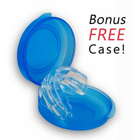 - Snore Relief Mouthpiece - Anti Snoring Aid Mouthguard - Oral Stop Snoring Device