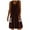 Brown, variant on IROINNID Shift Dress For Women Fashion Striped Dress with Pockets Casual Pullover Sleeveless Dress V-Neck Short Dress