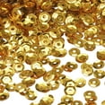 thumbnail image 4 of Loose Sequins 4MM Silver Backed Sequins 3000Pcs Embroidery Sequins for Jewelry Making Crafts Sewing,Deep Gold, 4 of 4