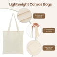 thumbnail image 2 of 8Pcs Tote Bag de Manta Cruda 40 X 35 cm Algodón,Paquetes de Bolsas Tote Bag De Manta Cruda 100% Algodon,Bolsa reutilizable de tela,Bolsas por mayoreo,Bolsas Tote Bag para pintar,Tote bags Ecológic (8), 2 of 5