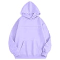 thumbnail image 4 of GCETTIC Pet Pouch Hoodie Cat Pouch Hoodie Pet Carrier Sweatshirt with Large Pocket Pullover Shirt Wearable Cat Dog Carrier Hoodie Purple Size,XXXXL, 4 of 6