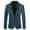 Blue, variant on Yaoyar Men Formal Party Performance Host Dress Fine Flash Print One Button Jacket Blazer Suit Suit Jacket Beige M