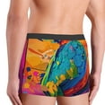 thumbnail image 5 of Daiia Vibrant Parrot Splash Art Men's Underwear Boxer Briefs, Cotton Stretch Moisture-Wicking Underwear-XX-Large, 5 of 9