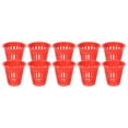 thumbnail image 1 of Plant Mesh Cup, Planting Basket Reusable  For Hydroponic For Garden Red, 1 of 8