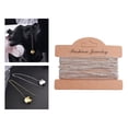 thumbnail image 1 of Curb Cable Chain DIY Jewelry Making Tools Metal Crafts hecho a mano rebordear trenzado Recubrimiento Argenta BLESIY eslabón de las cadenas de cable, 1 of 8