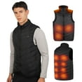 thumbnail image 3 of ALLJOY Electric Heated Vest with 10000mAh Battery Pack for Men and Women,M, 3 of 8