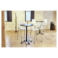 thumbnail image 2 of Safco Black Push Door Dome Top Receptacle in Black, 2 of 4