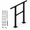 Black-Straight-2 Step-1, variant on Black-Stair Railing 5 Step 1 5ft W X 36in H Outdoor Stair Deck Guard Rail Kit