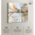 thumbnail image 2 of Golden Aesthetic Boho Abstract Wall Art Canvas Wall Art by Art Remedy, Gallery Wrapped, 30" x 30", 2 of 7