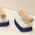 thumbnail image 5 of Hard Bristle Cleaning Brush, Handheld Scrub Brush with Short Handle for Bathroom Tile, Bathtub, and Shower, Non-slip Grip & Durable Plastic Construction for Deep Cleaning on Floors,, 5 of 7