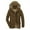 Coffee, variant on Abcnature Men's Hooded Winter Coat Warm Puffer Jacket Thicken Cotton Coat with Removable Hood Mountain Waterproof Ski Snow Jackets for Men