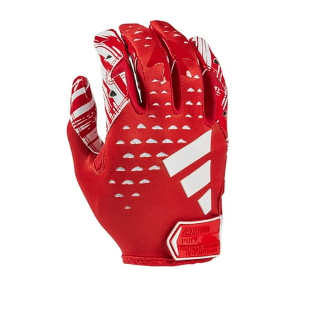 Image of Adidas Adizero 5-Star 13.0 Football Receiver s Gloves Red | White MD