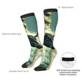 thumbnail image 6 of Fotbe Bull Charging Through Waves print Women's Men's Novelty Crew Socks Cotton Socks Knee High Socks for Walking,Running,Nurses,Pregnancy, 6 of 8