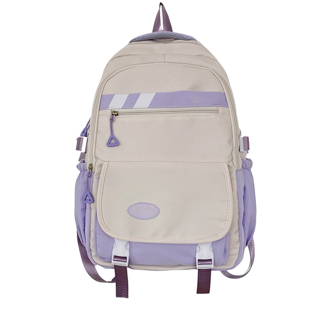 Mochila escolar con bloques de color, deportiva, para niños, adolescentes, estudiantes de secundaria