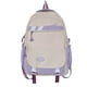 thumbnail image 2 of Mochila Escolar Deportiva con Bloques de Color para Niños y Adolescentes | Mochila de Plástico Morada 42X30X15Cm | 1 Unidad, 2 of 6
