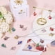 thumbnail image 4 of 36 colgantes de alas de ángel de 6 colores con aro de hierro para collares, pulseras, pendientes, llaveros, manualidades y fabricación de joyas., 4 of 7