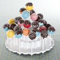 thumbnail image 1 of Nordic Ware 50008 Présentoir Cake Pop à Plusieurs Niveaux, Contient 37 Pièces, Blanc, 1 of 1