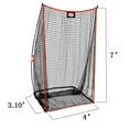thumbnail image 3 of Kapler Football Kicking Net Goal, 4 x 7 ft Portable Training Net with Fiberglass Frame and Sandbag Base, 3 of 5