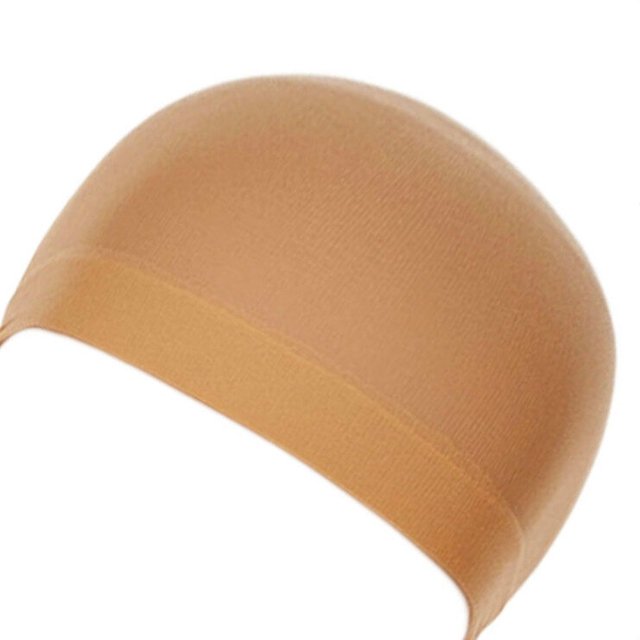 2 Pcs Bonnet de Perruque Unisexe Élastique en Maille Snood Extensible
