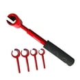 thumbnail image 3 of Llave de ajuste de espacios entre bisagras, herramienta de ajuste de bisagras de puertas, herramientas manuales, llave ajustable portátil para, 3 of 8