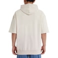 thumbnail image 5 of EPIC Studio Men's & Big Men's Ombre Dip Dye French Terry Short Sleeve Hoodie Sweatshirt, Sizes S-4XL, 5 of 9